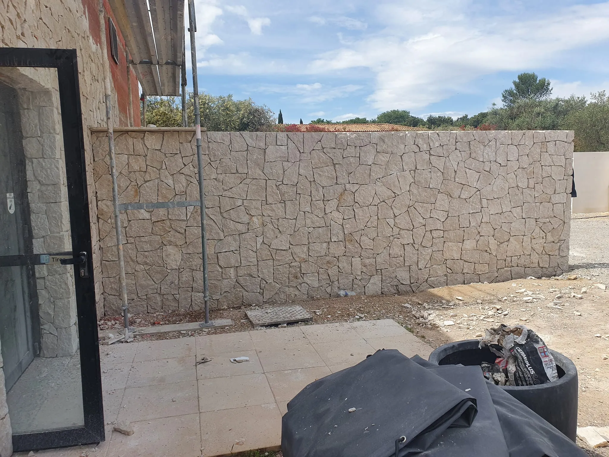 Réalisation de maçonnerie par LB Bâtisud - Projet 8