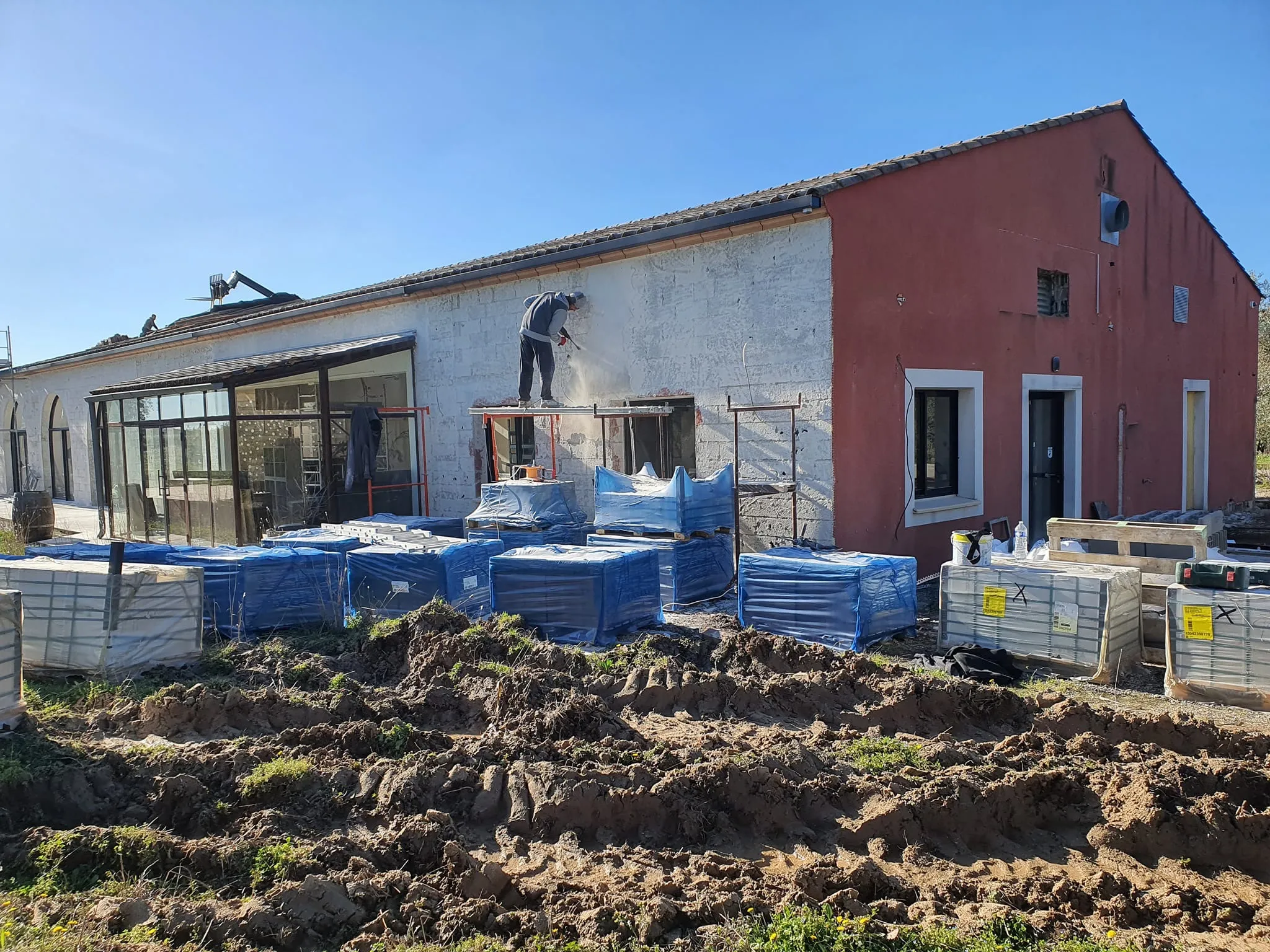 Réalisation de maçonnerie par LB Bâtisud - Projet 10