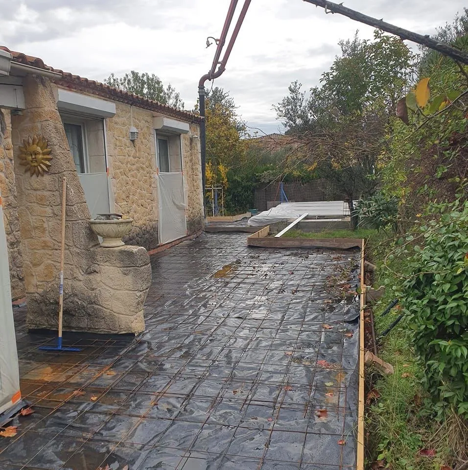 Réalisation de maçonnerie par LB Bâtisud - Projet 13