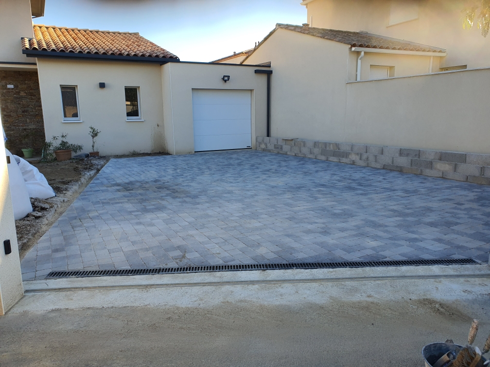 Terrasse maçonnée
